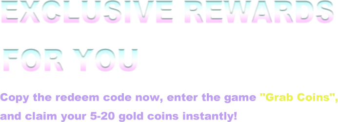 Exclusive rewards for you